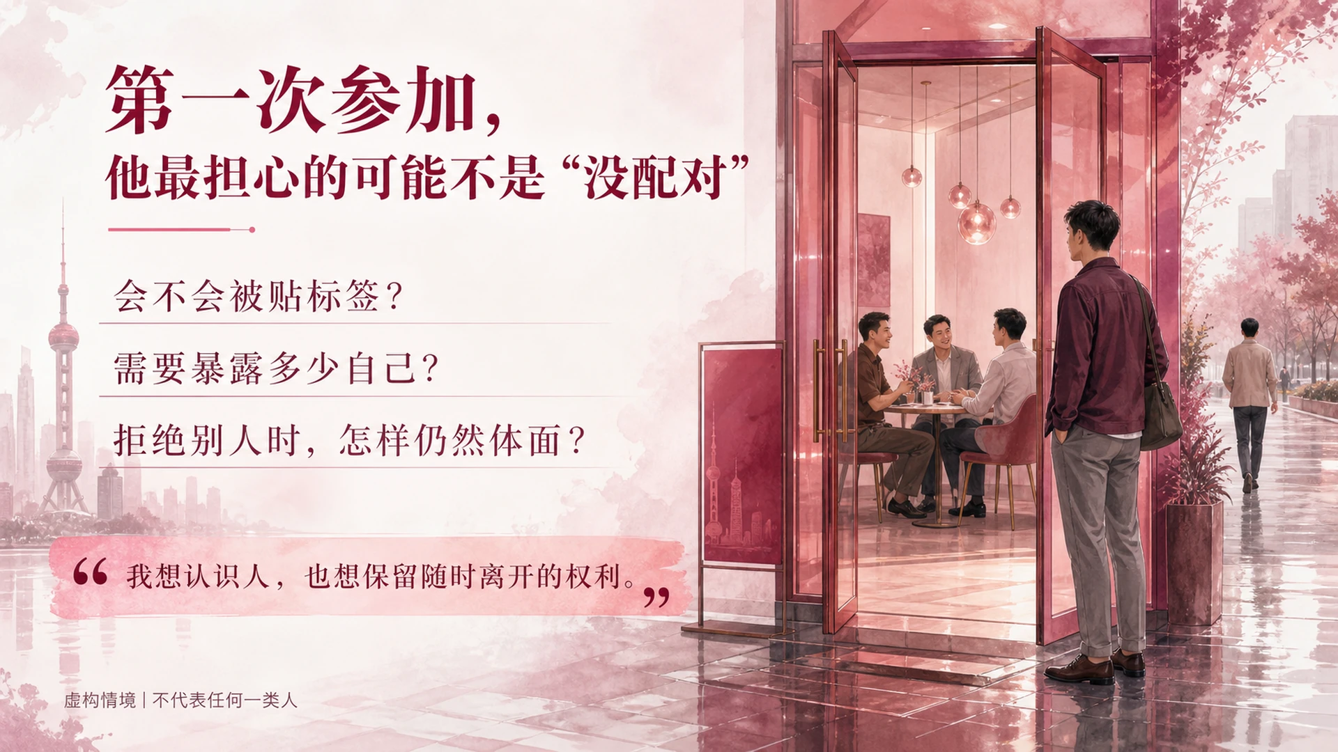 第8页：第一次参加，他担心的可能不是没配对